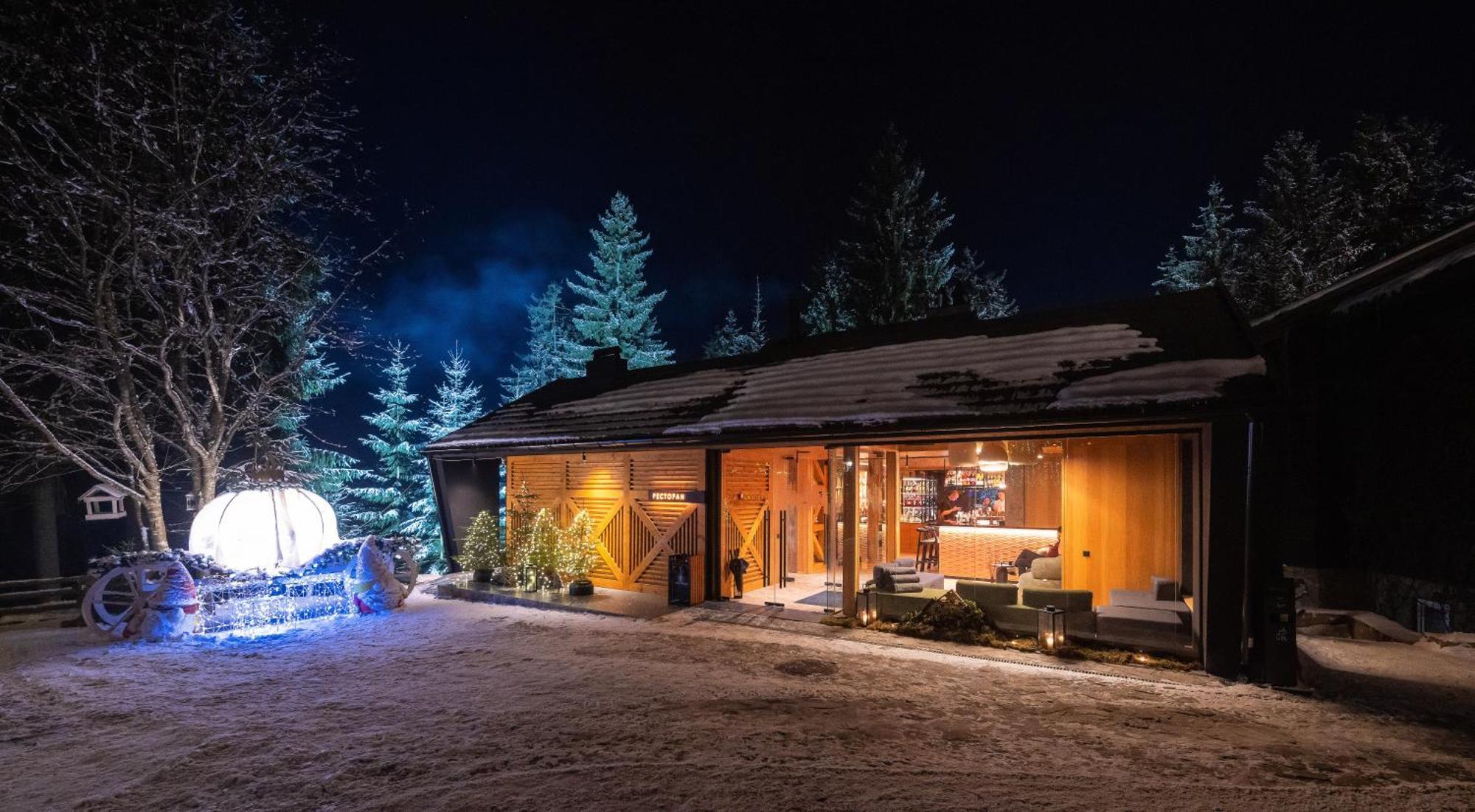 Stara Pravda Villas Bukovel Luaran gambar